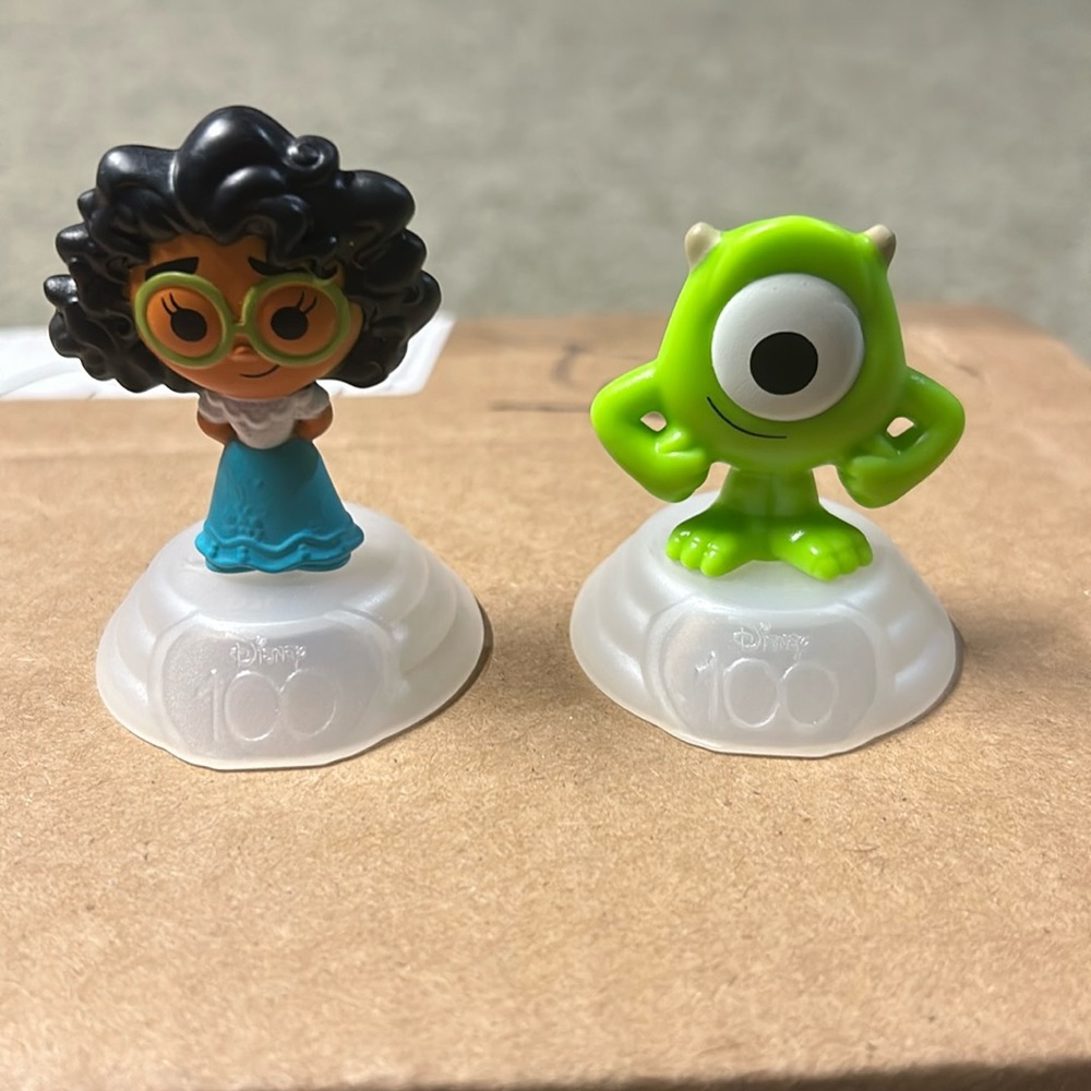 McDonald’s D100 Disney Mirabel Mike Wazowski Toys